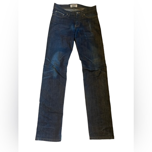 Naked & Famous Jeans Weird Guy Left Hand Twill Selvedge 012773 Dark Blue 29 x 34